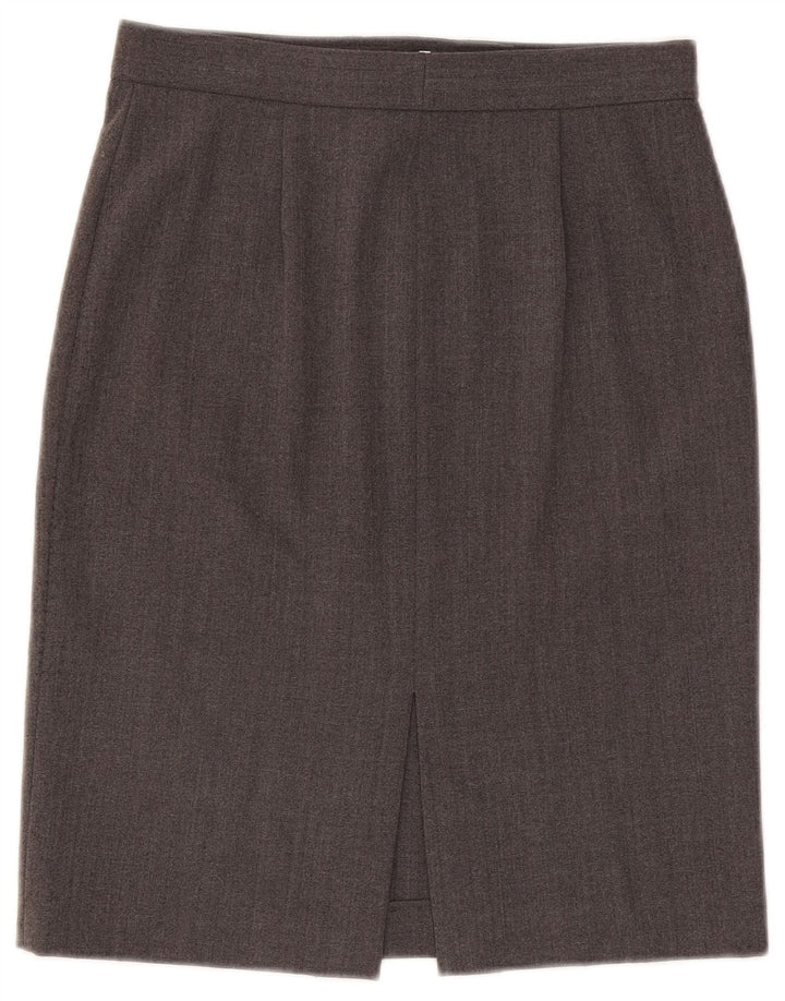 Fusta creion pentru femei Emporio Armani IT 42 Medium W28 Poliester gri