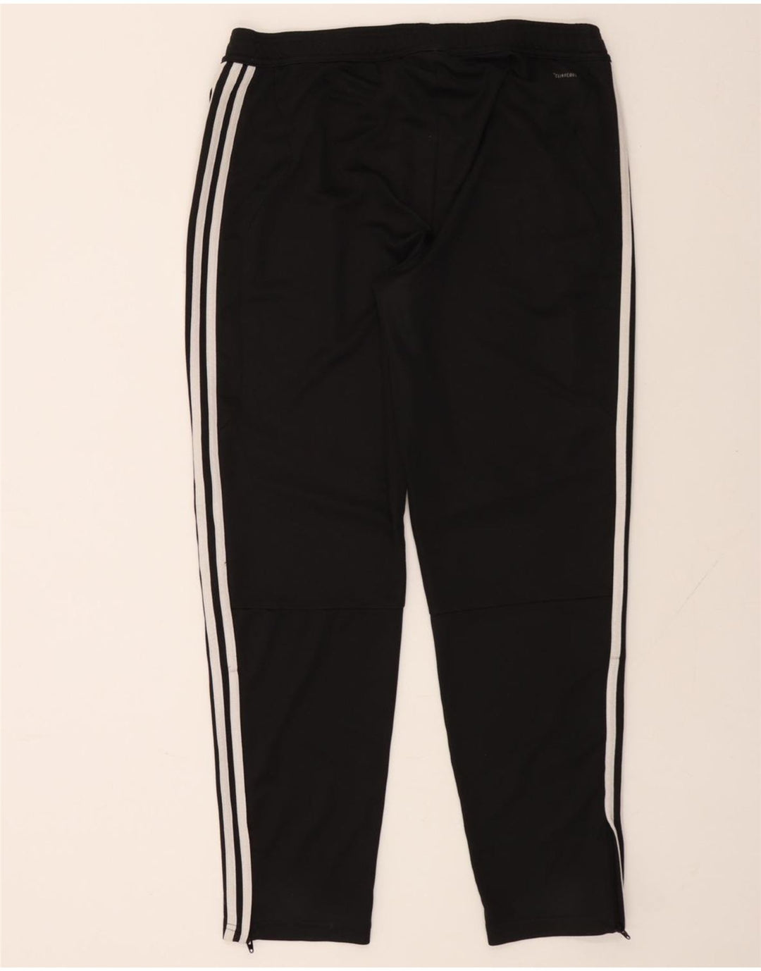 ADIDAS Womens Climacool Tracksuit Trousers UK 20/22 XL Black Polyester Vintage Adidas and Second-Hand Adidas from Messina Hembry 