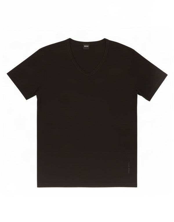 Tricou pentru bărbați Hugo Boss Top mare din bumbac negru