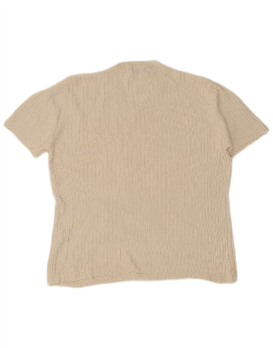 Tricou Bărbați Zara Top Mare Bej Bumbac