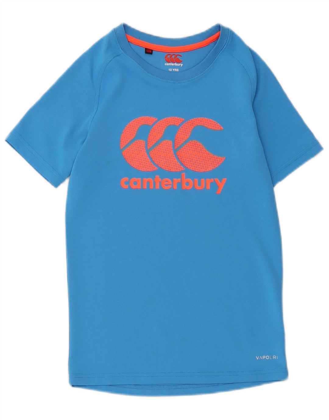 Tricou grafic Canterbury pentru băieți Top 11-12 ani poliester albastru