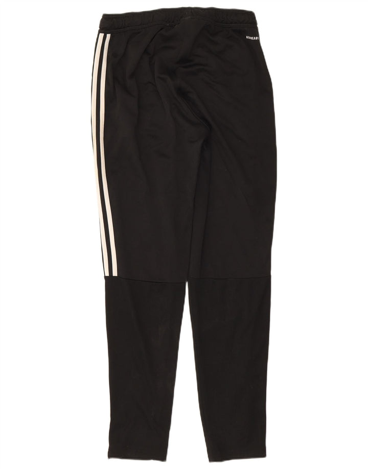 Pantaloni de trening Adidas pentru bărbați, poliester mediu negru