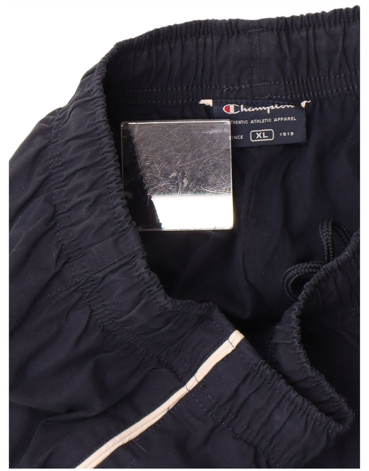 CHAMPION Mens Tracksuit Trousers XL  Navy Blue