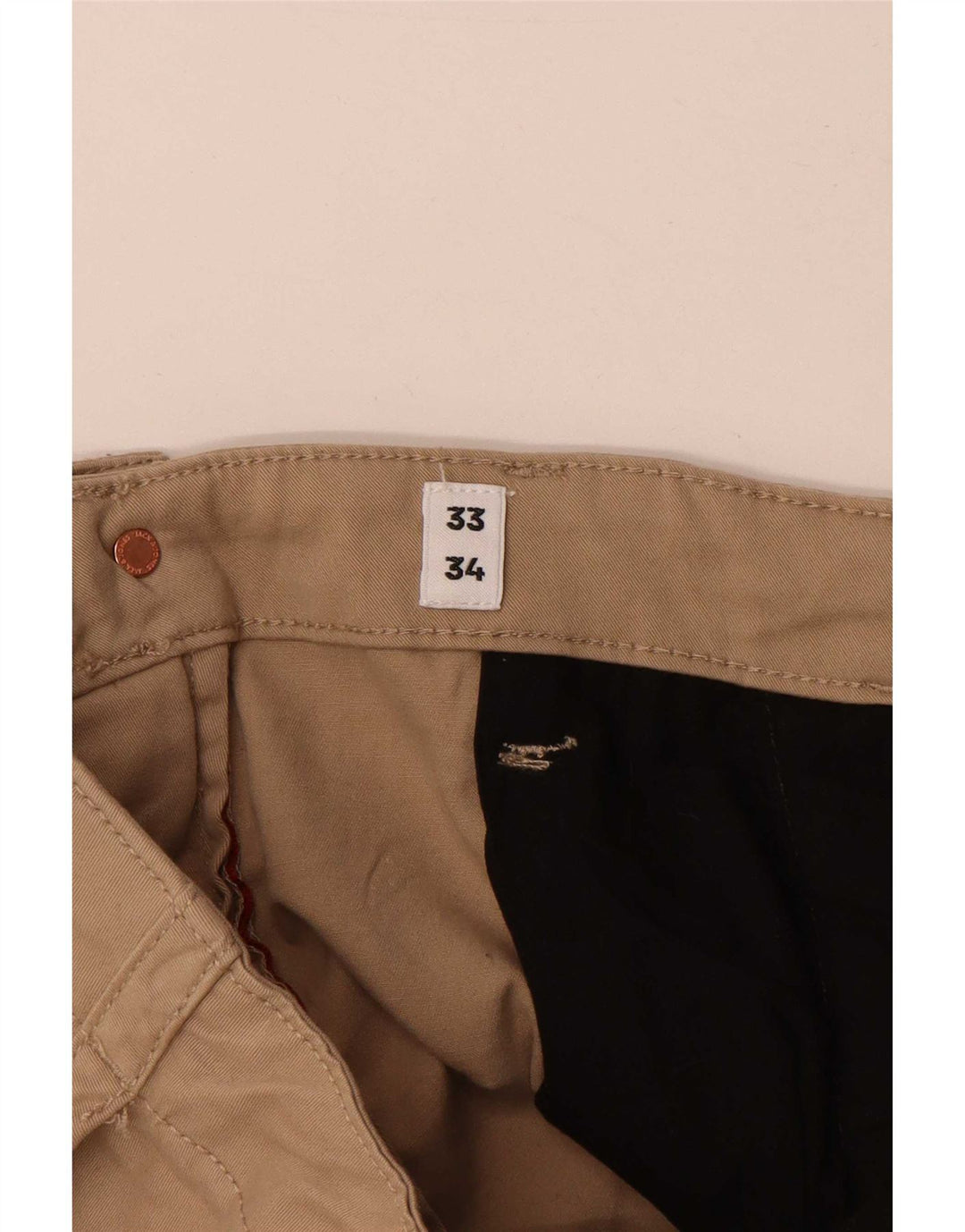 Pantaloni cargo Jack & Jones pentru bărbați, W33 L34, bej