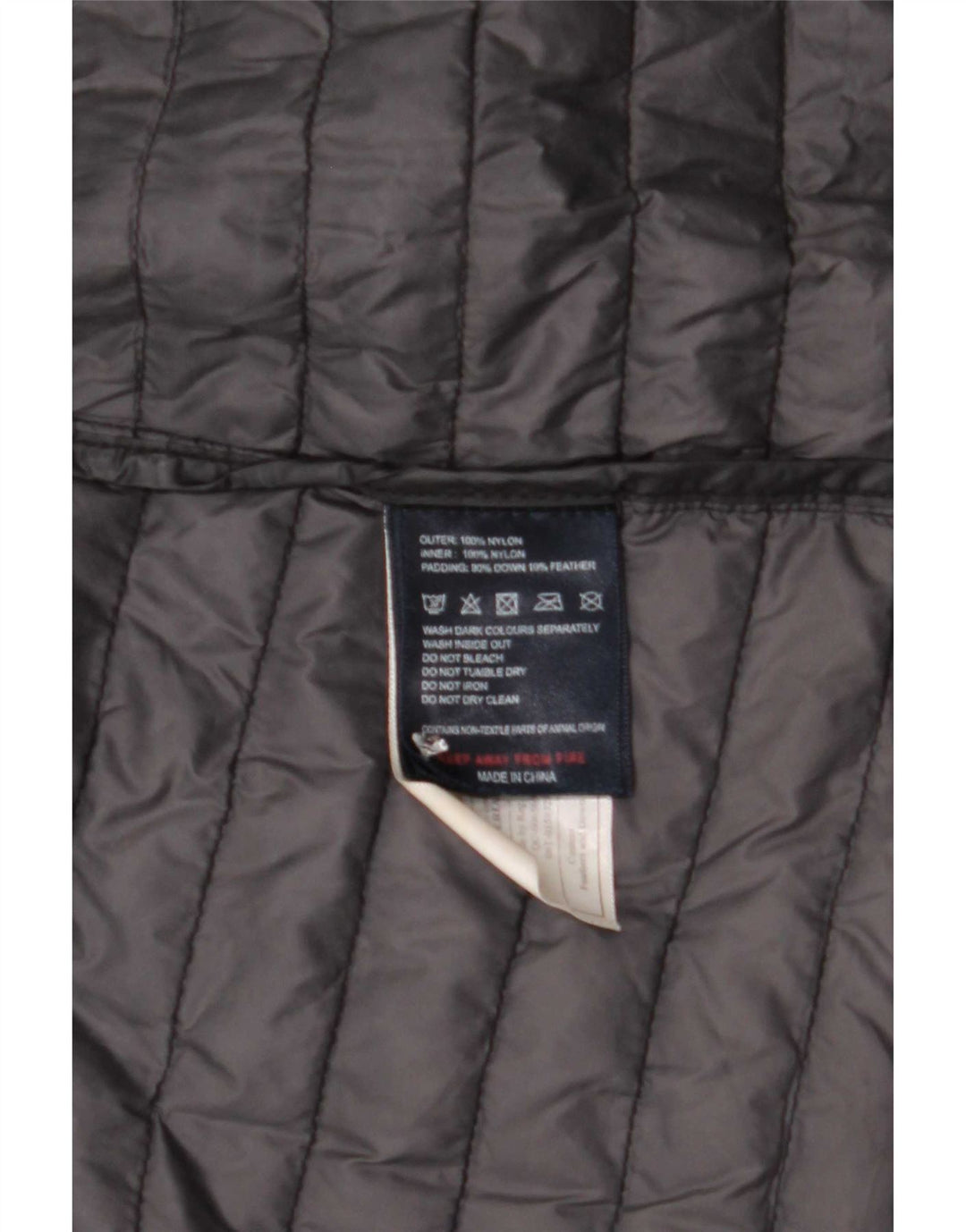 Palton căptușit cu glugă Puffa pentru femei UK 8, mic, negru, nailon
