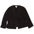 BARBARA Top cardigan pentru femei UK 18 XL Acetat negru