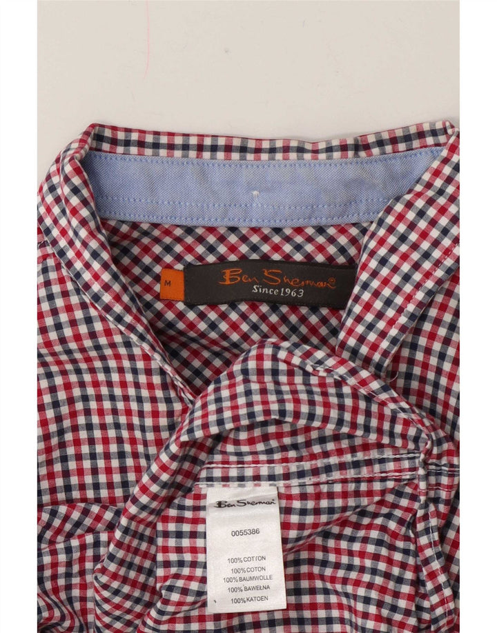 Cămașă pentru bărbați Ben Sherman, cu tăiere obișnuită, roșu mediu, bumbac