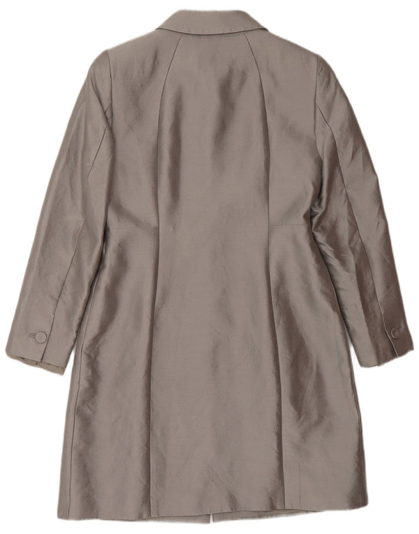 Pardesiu Hobbs pentru femei UK 10, lână gri mică