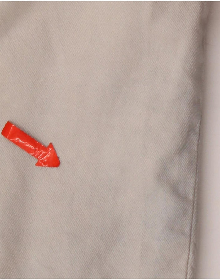 Pantaloni scurți chino vintage pentru bărbați W36, bumbac gri mare