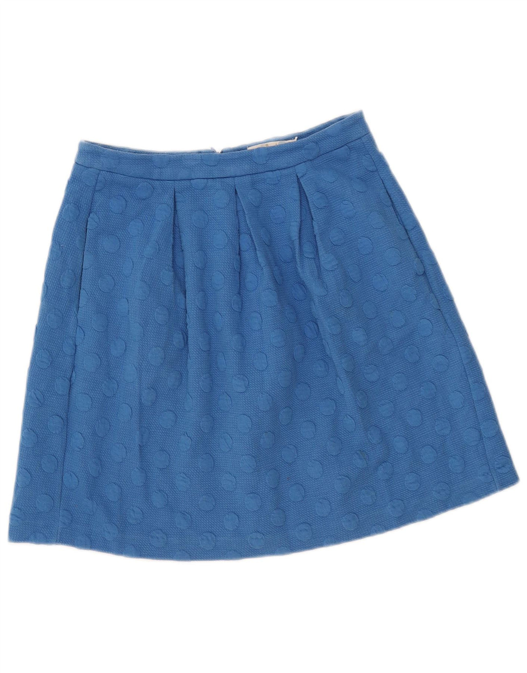 Fusta Boden pentru femei, în formă de A, UK 10 Small W28 Blue Polka Dot Poliester