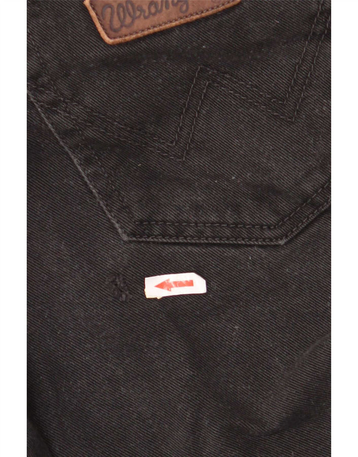 Blugi drepte pentru bărbați Wrangler Texas W32 L32 bumbac negru
