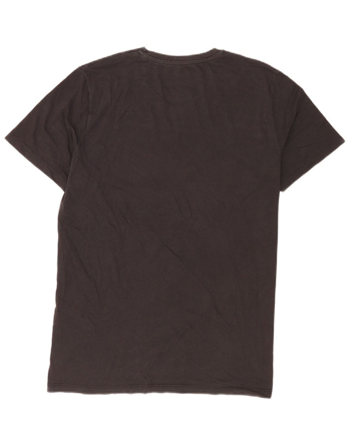 Tricou cu grafic Jack & Jones pentru bărbați Top mare din bumbac negru