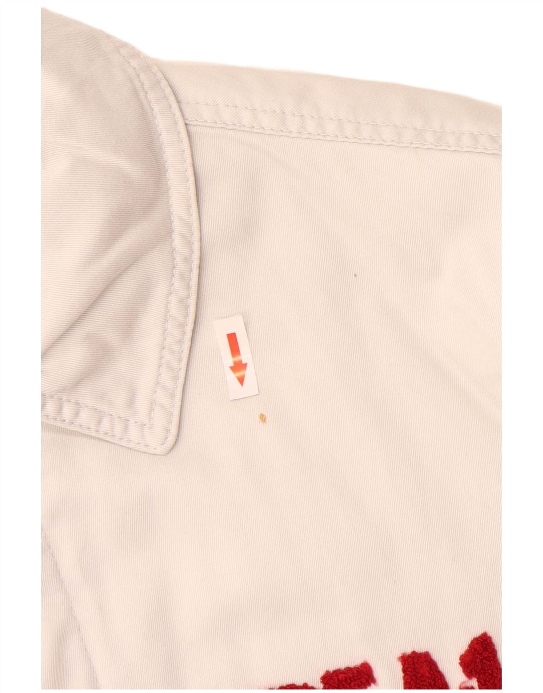 Pardesiu cu grafică uniformă pentru bărbați UK 40 Large White