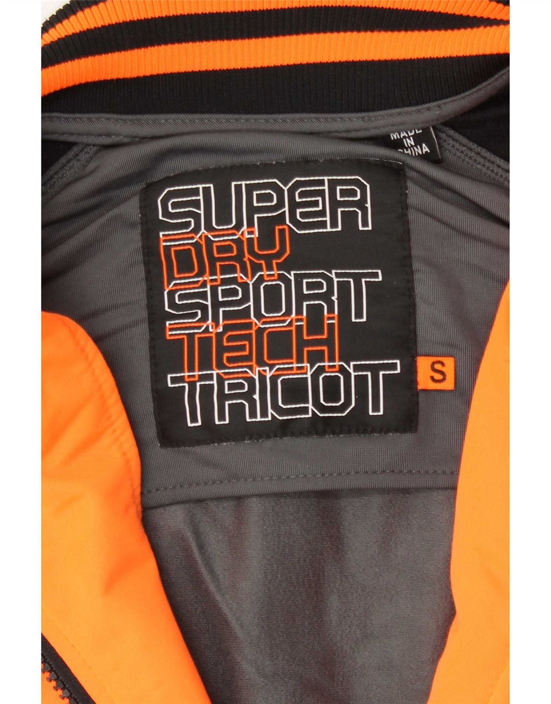 Jachetă de trening pentru bărbați Superdry, gri mic, poliester color bloc