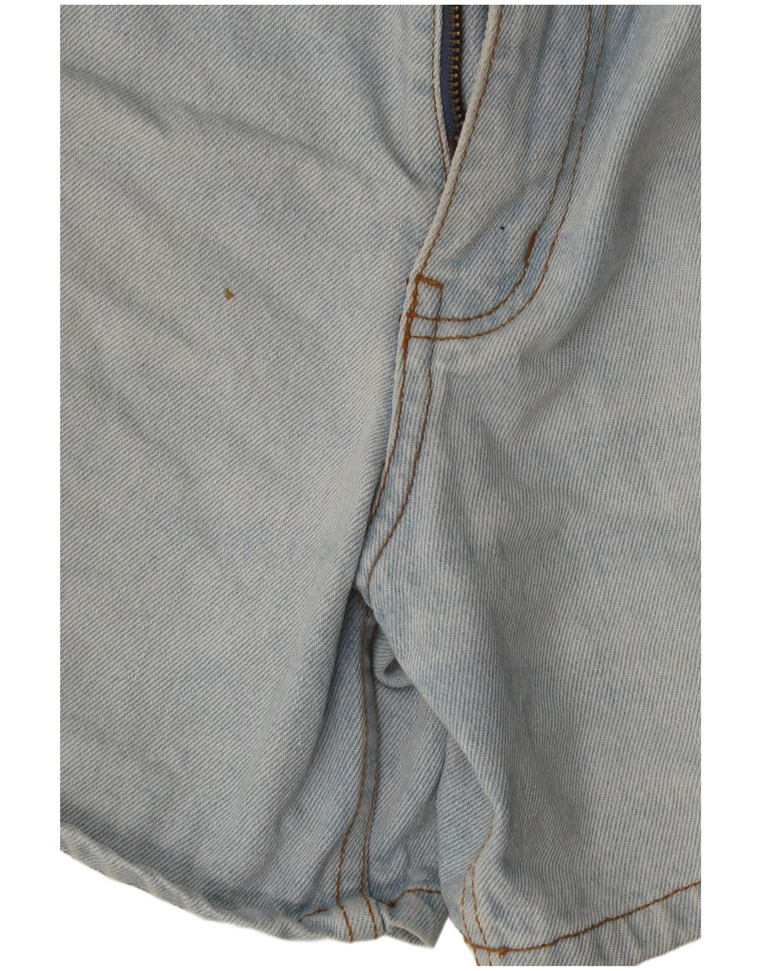 Pantaloni scurti din blugi vintage pentru femei W38 XL, bumbac albastru