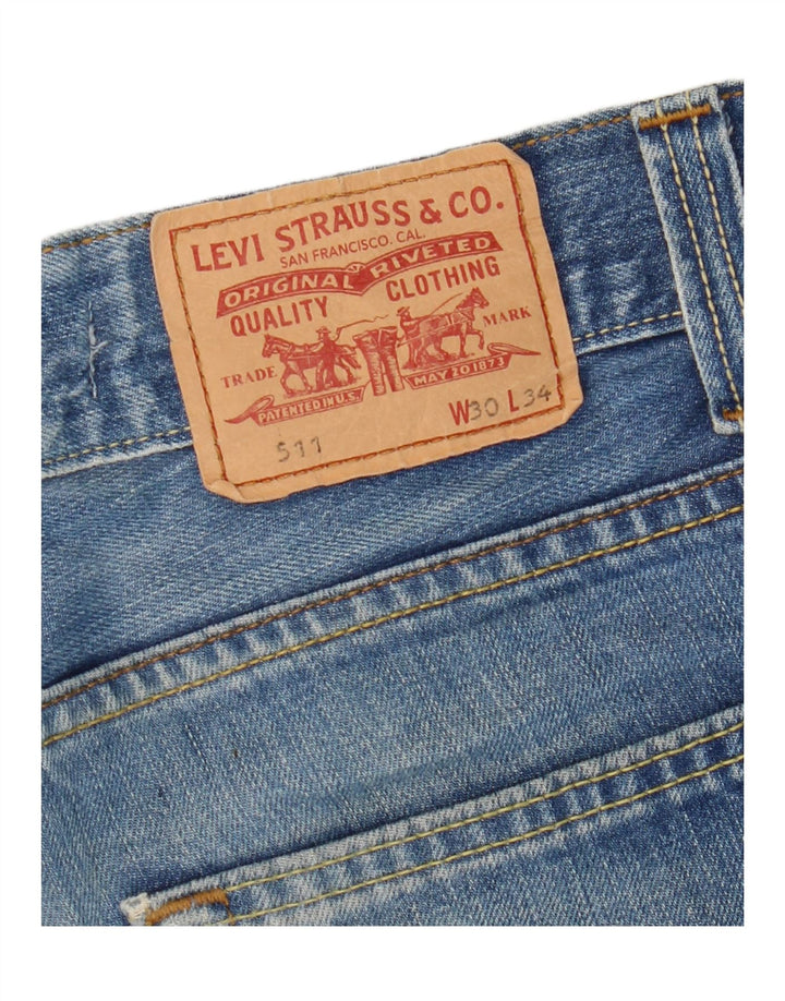 Blugi Levi's 511 Slim W30 L28 Albastru