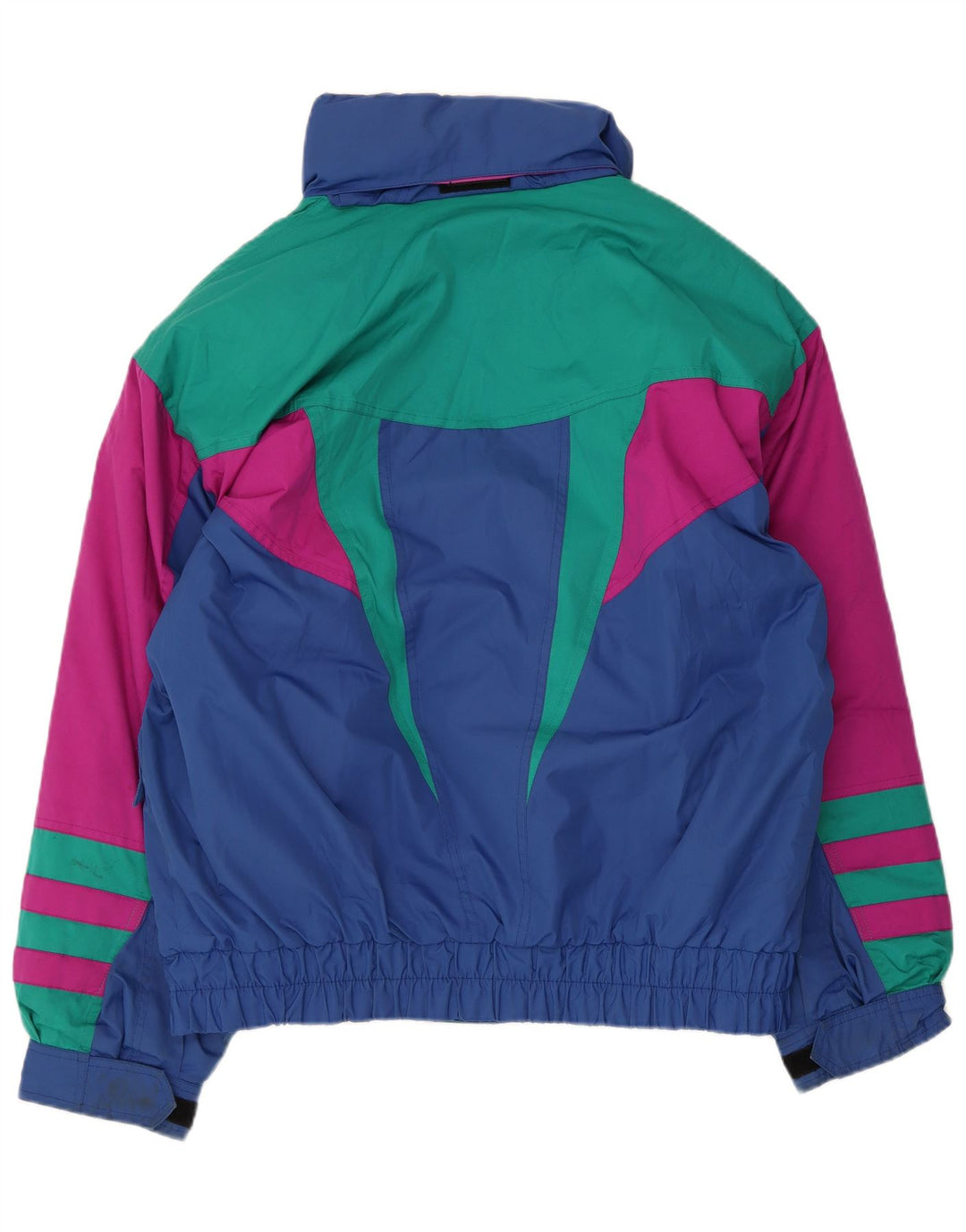 Jachetă de schi pentru bărbați Fila Graphic cu glugă UK 40 Medium Blue Colorblock Poliester
