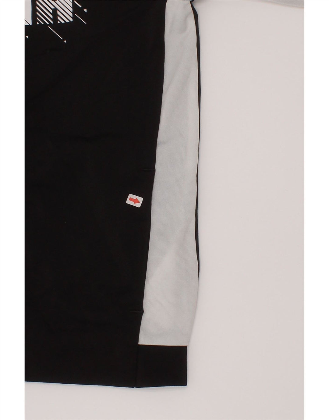 Jachetă de trening cu grafică Puma pentru băieți 7-8 ani, negru, color block