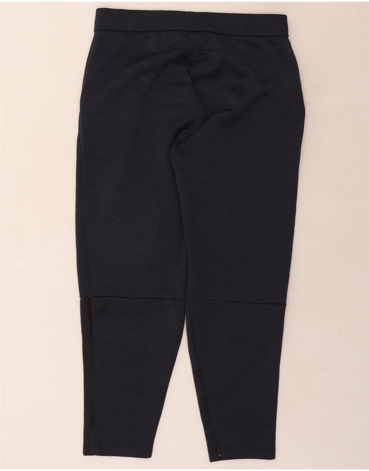 Pantaloni de trening Adidas pentru bărbați, mari, bleumarin, poliester cu pături