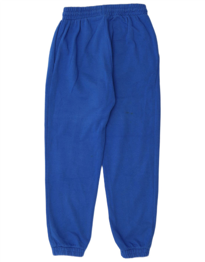 Pantaloni de trening Zara pentru femei Joggeri UK 14 Poliester albastru mare