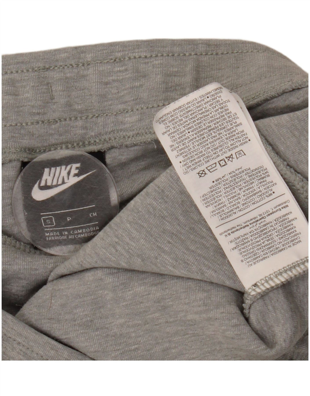 Pantaloni de trening pentru bărbați Nike Pantaloni de jogging, bumbac cu pete gri mici