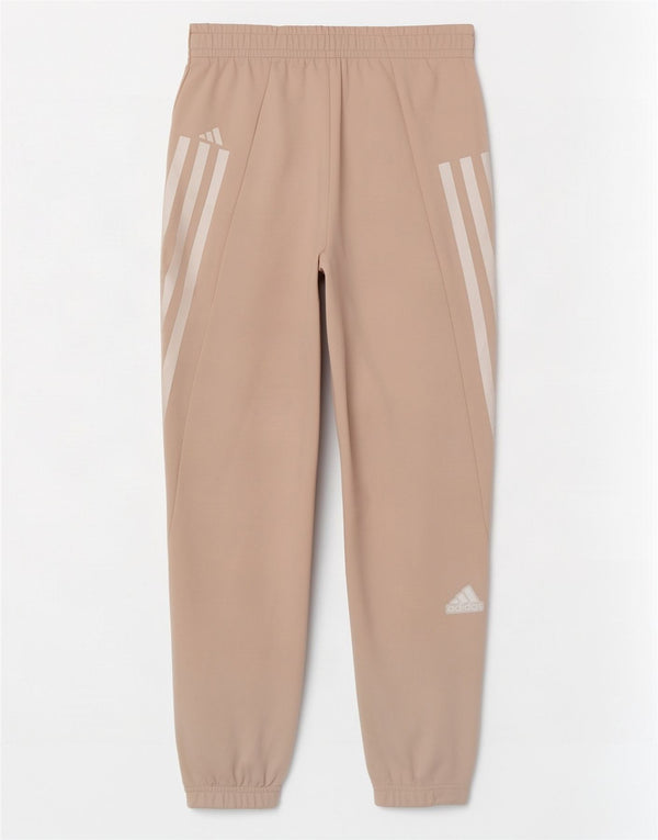 Pantaloni de trening Adidas pentru femei Joggeri UK 4 XS Bej Bumbac