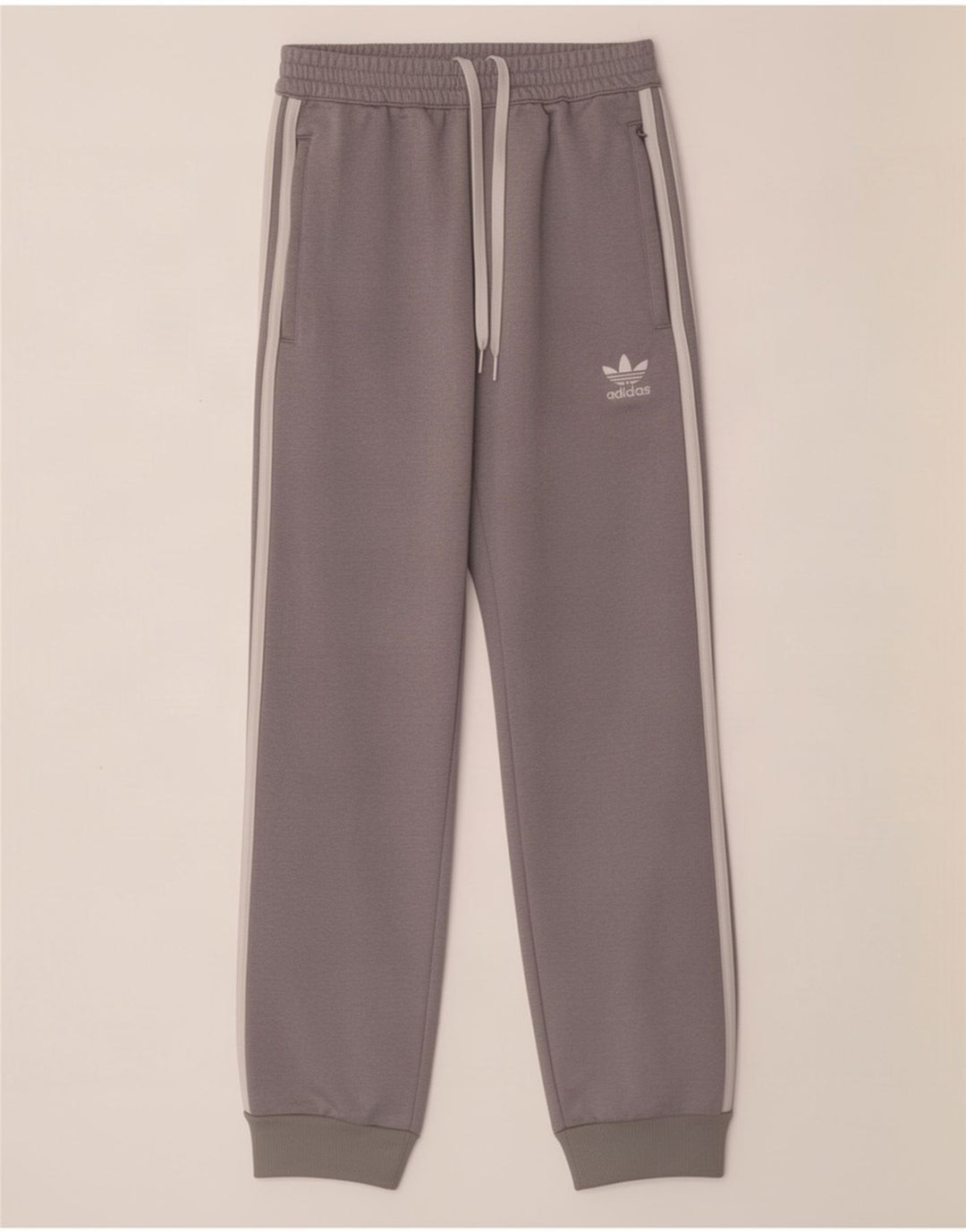 Pantaloni de trening pentru bărbați Adidas Pantaloni de jogging Mici Gri Poliester