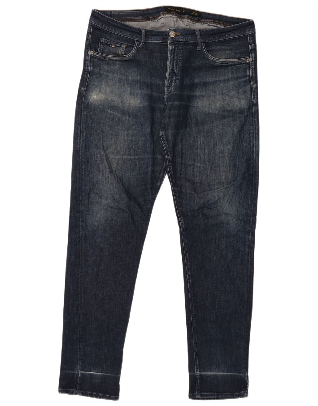 Blugi subțiri pentru bărbați MASSIMO DUTTI EU 48 XL W38 L32 Albastru