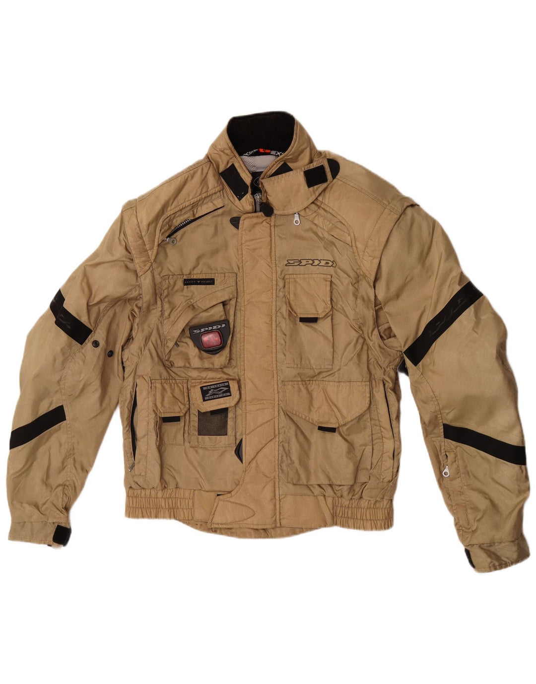 Jachetă pentru bărbați Spidi Racer UK 38 Medium Bej Poliamidă color bloc