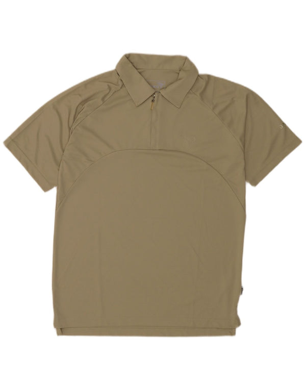 Tricou polo pentru bărbați Jako Poliester kaki mediu
