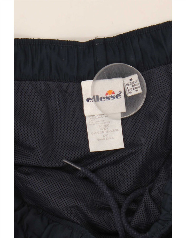 Pantaloni scurți sport Ellesse pentru bărbați, medii, albastru marin, poliester color bloc