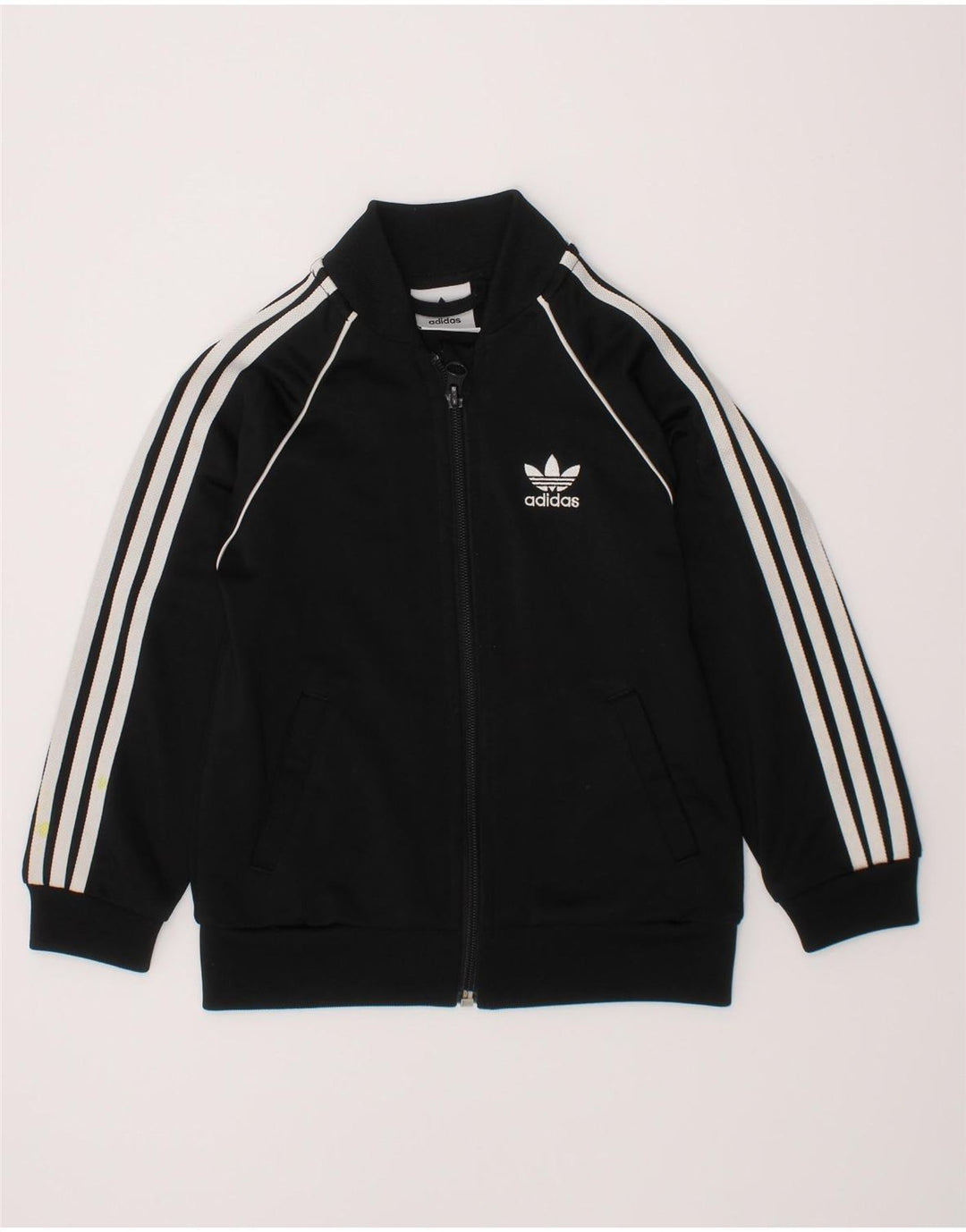 Jachetă de trening pentru băieți Adidas 2-3 ani poliester negru