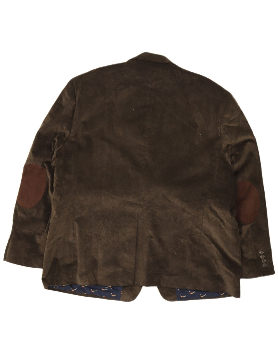 Jachetă pentru bărbați Chaps din velur cu 2 nasturi IT 52 XL bumbac kaki