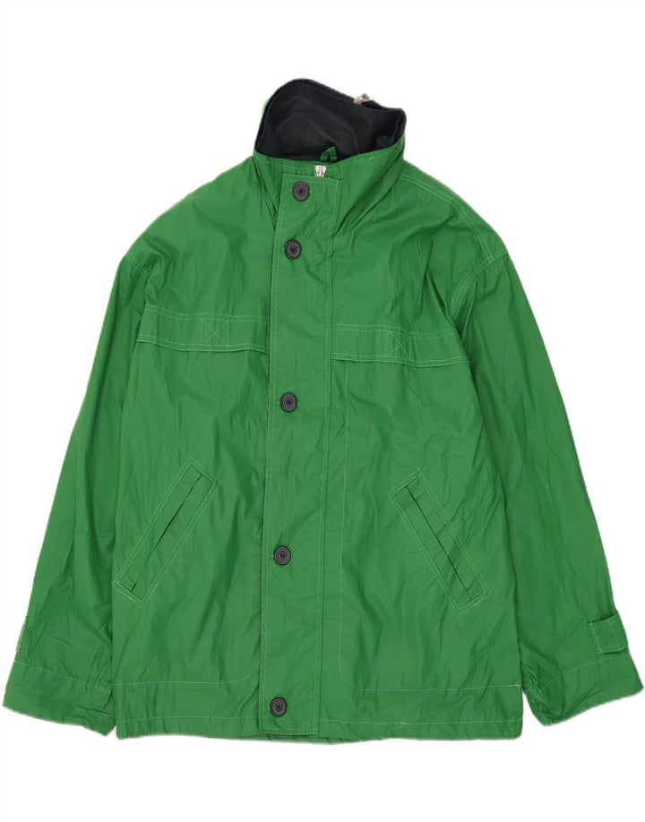 Jachetă cu glugă vintage pentru bărbați UK 42 XL Poliester verde