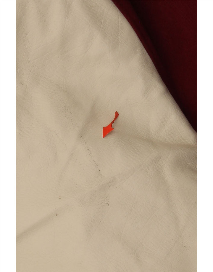 Jachetă Varsity cu grafică Champion pentru bărbați UK 44 2XL Burgundy Colorblock