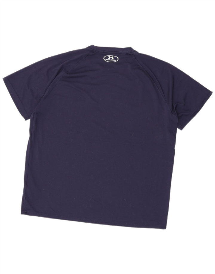Tricou Under Armour pentru bărbați Top mare poliester bleumarin
