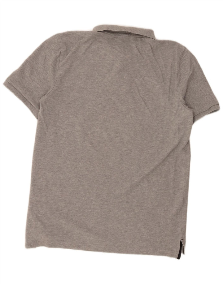 Tricou polo Nike pentru bărbați, bumbac, gri mediu