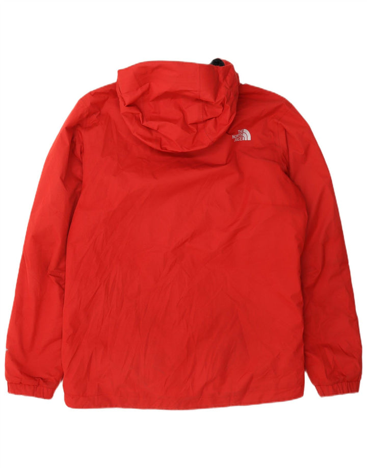 Jachetă Windbreaker pentru bărbați cu glugă The North Face UK 38 Poliester roșu mediu