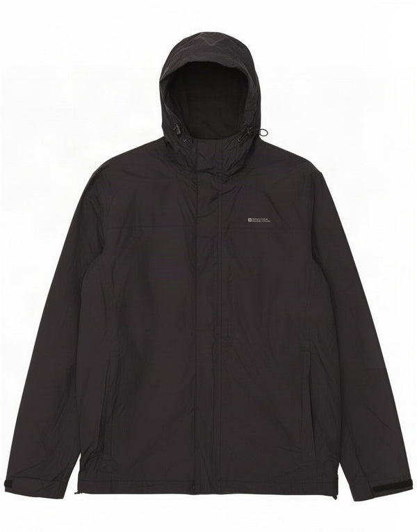 Jachetă impermeabilă pentru bărbați Mountain Warehouse UK 38 Medium Black Nylon