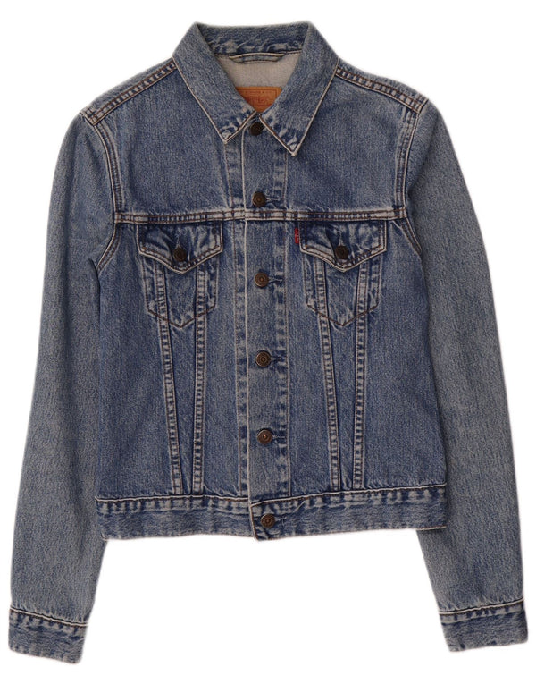Jacheta Fete LEVI'S Denim 10-11 Ani Bumbac Albastru Mediu