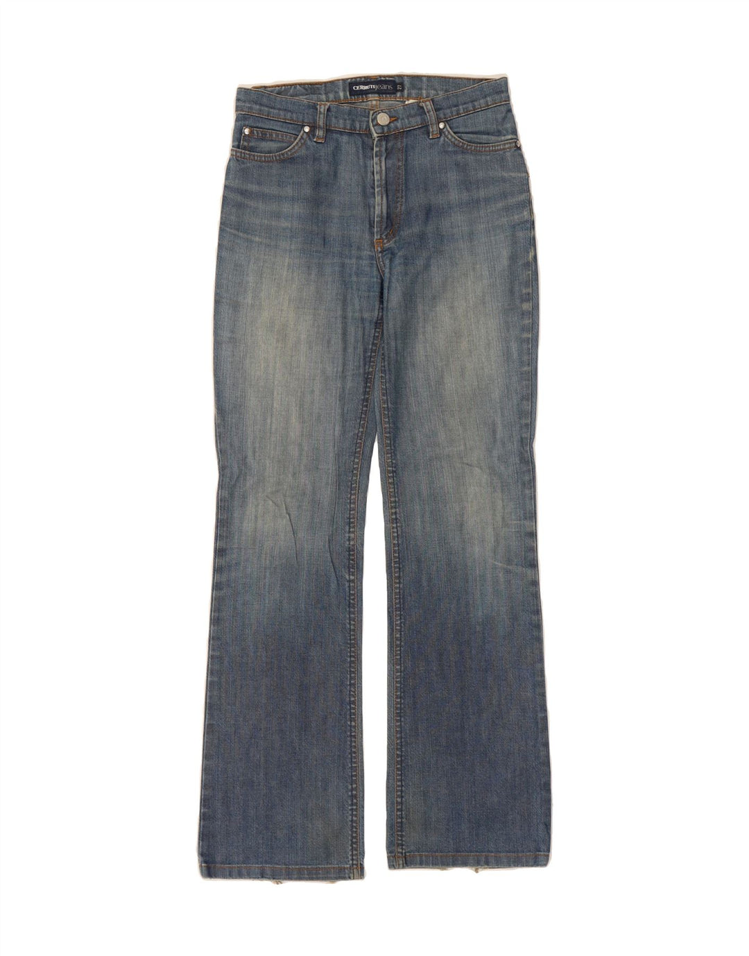 CERRUTI Womens Bootcut Jeans W27 L30 Blue Cotton Vintage Cerruti and Second-Hand Cerruti from Messina Hembry 