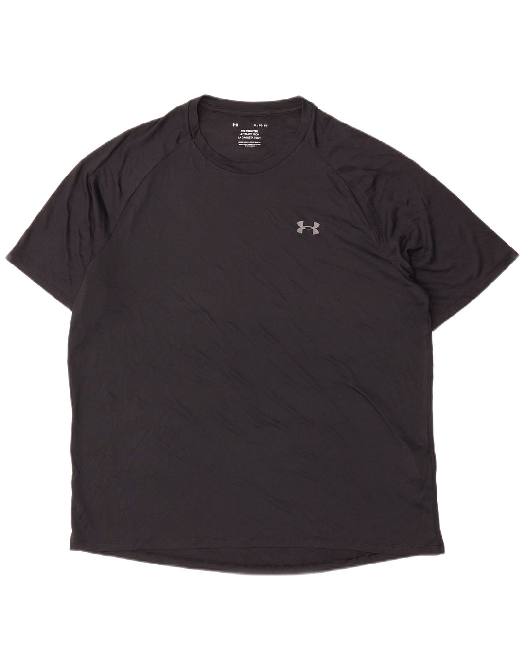 Tricou pentru bărbați UNDER ARMOUR Top XL Poliester negru