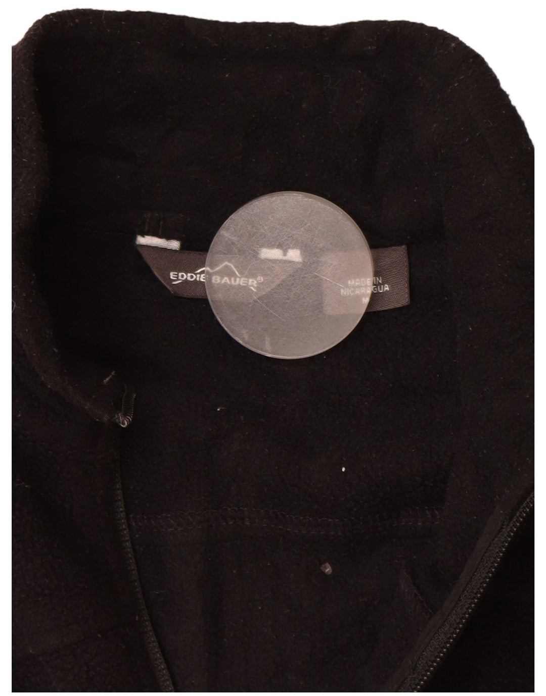 Jachetă fleece pentru femei Eddie Bauer UK 12 Poliester mediu negru