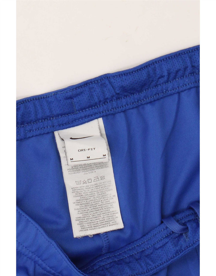 Pantaloni scurți sport Nike Dri Fit pentru bărbați, poliester albastru mediu