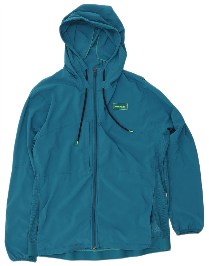 Jachetă de trening NIKE Dri Fit Graphic Standard Fit pentru bărbați, albastru mediu