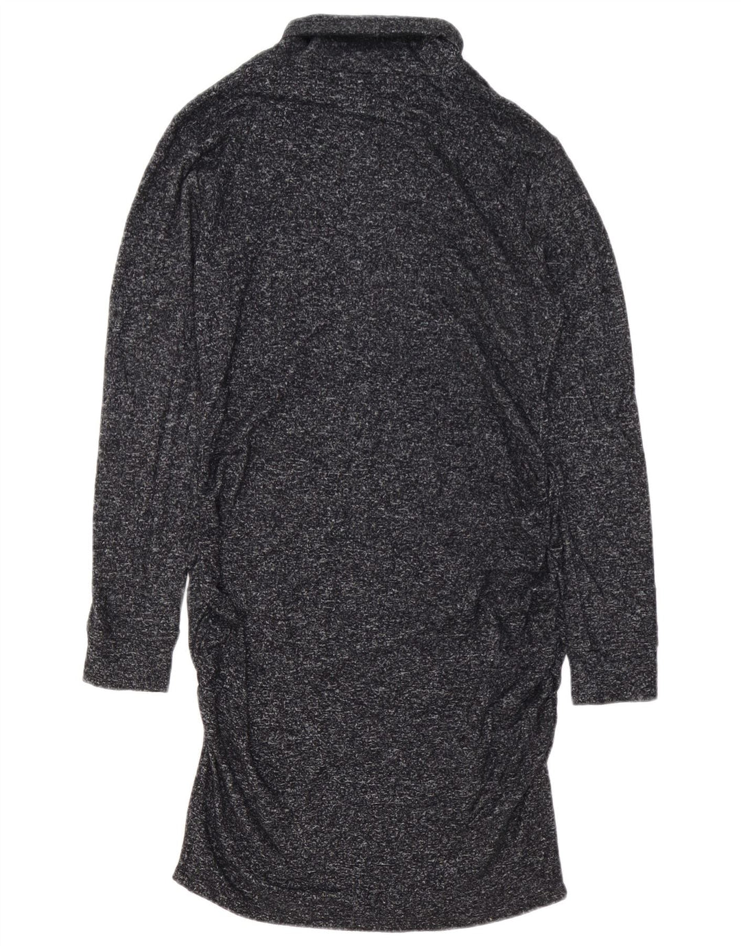 Rochie Athleta pentru femei cu gât rulat, rochie cu pulover, UK 14, mediu, bleumarin, raion pătat