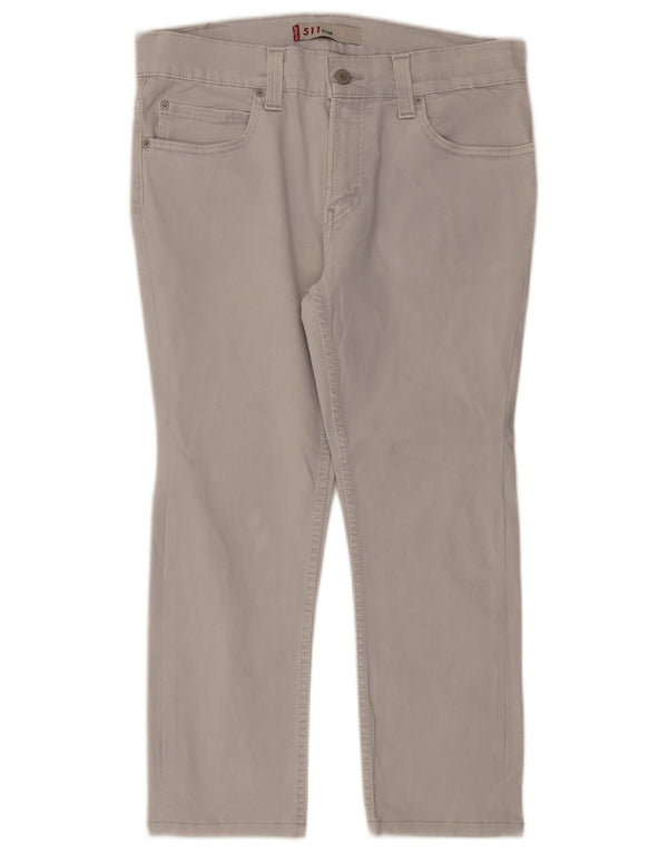 Blugi Levi's 511 Slim pentru bărbați W36 L24 gri