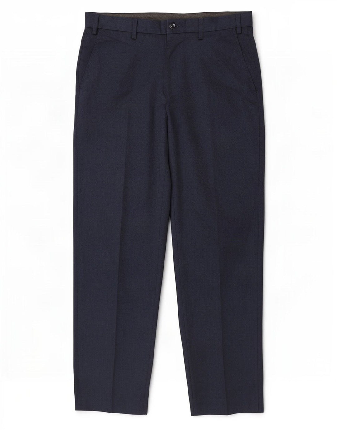 Pantaloni de costum pentru bărbați Marks & Spencer, cu ajustare normală, L34 L31, poliester bleumarin