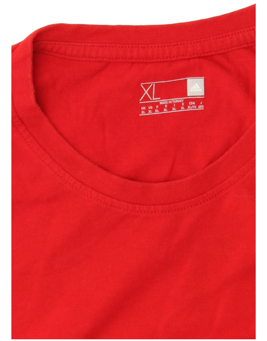 Tricou grafic Adidas Salah pentru bărbați Top XL Roșu