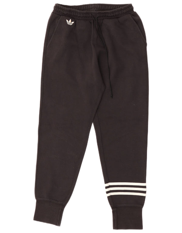 Adidas Mens Tracksuit Trousers Joggers Medium Black Cotton